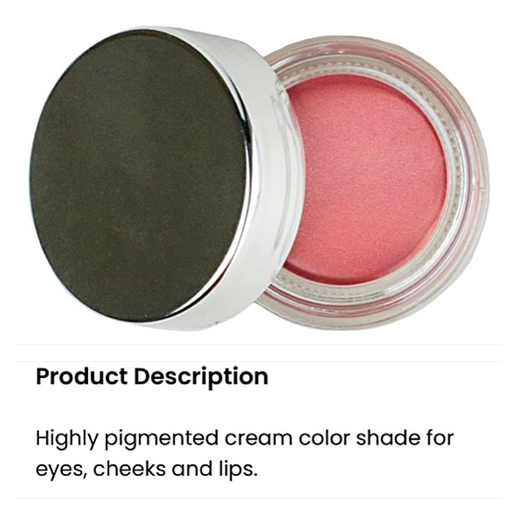 NIB BANG BEAUTY CREAM COLOR “Dolce Pink” MULTI USE COLOR Highly Pigmented - Picture 4 of 11